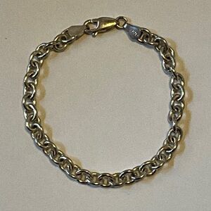 Italian Sterling Silver Chain Bracelet